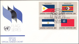 UNO New York 1982 - Flags - Cartas & Documentos