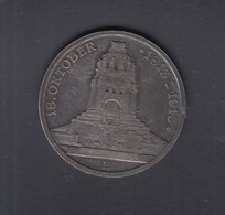 Dt. Reich 3 Mark 1913 Völkerschlacht-Denkmal - 2, 3 & 5 Mark Argento