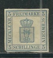 MECKLENBOURG- SCHWERIN N° 3 (*) - Mecklenburg-Schwerin