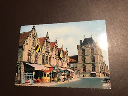 Veurne - Furnes - Grote Markt, Noordkant En Spaans Huis, Grand Place Cote Nord - Veurne