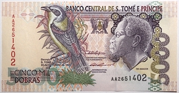 Sao Tome Et Principe - 5000 Dobras - 1996 - PICK 65a - NEUF - Sao Tome En Principe