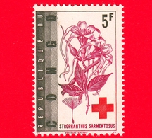 Nuovo - MNH - Repubblica Del CONGO - 1963 - Croce Rossa - Strophanthus Sarmentosus - 5 - Ungebraucht