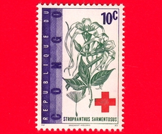 Nuovo - MNH - Repubblica Del CONGO - 1963 - Croce Rossa - Strophanthus Sarmentosus - 10 - Nuovi