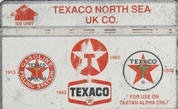 REINO UNIDO. Texaco North Sea UK Co. - Logos. 100U. 1994. 401D. TIRADA 15000. CUR-013b. (633) - Otros & Sin Clasificación