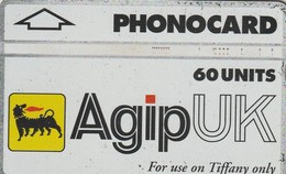 REINO UNIDO. Agip UK - Tiffany. 60U. 02/1992. 407A. TIRADA 15000. CUR-001a. (634) - Other & Unclassified