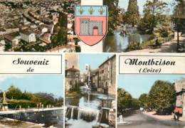 SOUVENIR DE MONTBRISON CARTE MULTIVUES - Montbrison