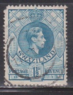 SWAZILAND Scott # 29 Used - KGVI & Sheilds - Swaziland (...-1967)