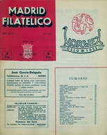 1954 . MADRID FILATÉLICO , AÑO XLVIII , Nº 551 / 6 , EDITADA POR M. GALVEZ - Spaans (vanaf 1941)