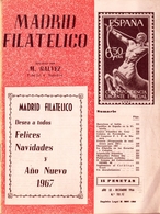 1966 . MADRID FILATÉLICO , AÑO LX , Nº 701 / 12 , EDITADA POR M. GALVEZ - Spanish (from 1941)