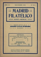 1916 . MADRID FILATÉLICO , AÑO XIX , Nº 214/11 , EDITADA POR M. GALVEZ - Spanish (until 1940)