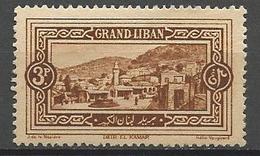 GRAND LIBAN  N° 59 NEUF* TRACE DE CHARNIERE TB / MH - Unused Stamps