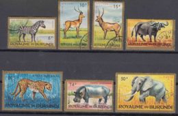 Burundi 1964 Animals Mi#102-108 A Used - Used Stamps