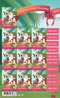 Christmas Island 2019 Christmas Self-adhesives Sheetlet MNH - Christmas Island