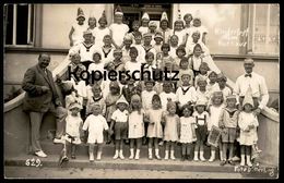 ALTE FOTO POSTKARTE KINDERFEST IM KURHAUS GÖHREN 1928 RÜGEN Kinder Enfants Children Cpa Photo AK Ansichtskarte Postcard - Goehren