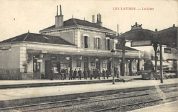 LES LAUMES - La Gare  - Coll. Karl Guillot - Venarey Les Laumes