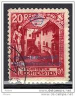 LIECHTENSTEIN YT N° SV 3 OBL . - Service