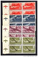 LIECHTENSTEIN YT N° PA 34/7 ** MNH, Bloc De 4. - Aéreo