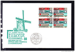 LUXEMBOURG YT 1144 Sur FDC. (4SA41) - Commemoration Cards