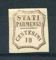 1859- PARMA- 10 C. BRUNO -1 VAL.  -   M.L.H.- LUXE !! - Parma