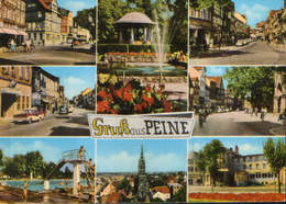 Germany - Postcard Used Written -  Peine - Images From The City - 2/scans - Peine