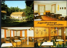 D0185 - TOP Eisenberg Jugendherberge Froschmühle - Bild Und Heimat Reichenbach Qualitätskarte - Eisenberg