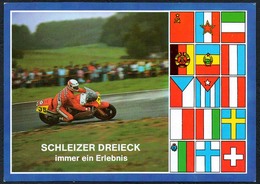 D0187 - TOP Schleiz Schleizer Dreieck Rennen Motoradsport Motorradrennen - Bild Und Heimat Reichenbach Qualitätskarte - Schleiz