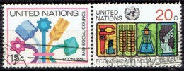 UNITED NATIONS # FROM 1980 STAMPWORLD 364-65 - Gebruikt