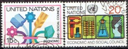 UNITED NATIONS # FROM 1980 STAMPWORLD 364-65 - Oblitérés