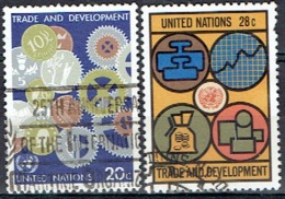 UNITED NATIONS # FROM 1983 STAMPWORLD 420-21 - Gebruikt