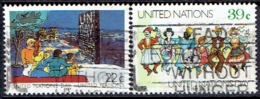 UNITED NATIONS # FROM 1987 STAMPWORLD 540-41 - Oblitérés