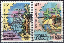 UNITED NATIONS # FROM 1989 STAMPWORLD 571-72 - Gebraucht