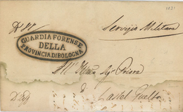 Guardia Di Forense Della Provincia Di Bologna - Forensik Militärsache 1831 - ...-1850 Préphilatélie