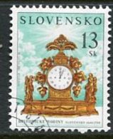 SLOVAKIA 2001 Antique Clock Used  Michel 385 - Usados