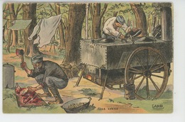 GUERRE 1914-18 - Jolie Carte Fantaisie "LE CUISTOT " Signée GABARD - War 1914-18