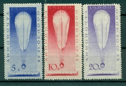 URSS 1933 - Y & T N. 38/40 Poste Aérienne - Ballon "URSS" - Ongebruikt