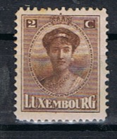 Luxemburg Y/T 119 (*) - 1921-27 Charlotte Voorzijde