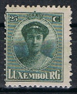 Luxemburg Y/T 126 (*) - 1921-27 Charlotte Voorzijde