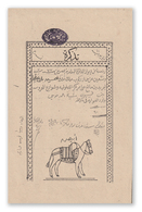 Egypt - 1878 - Rare - Vintage License For Walk And Ride A Donkey In Cairo - 1866-1914 Khedivato Di Egitto