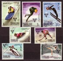 Grenoble 68 Olympic Games Sharjah 7 Stamps 1968 - Winter 1968: Grenoble