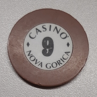 TOKEN JETON SLOVENIA  CASINO Nova Gorica 9 - Casino
