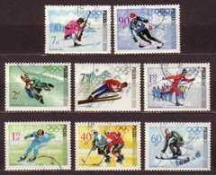 Grenoble 68 Olympic Games Poland 8 Stamps 1968 - Winter 1968: Grenoble