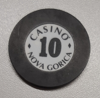 TOKEN JETON SLOVENIA  CASINO Nova Gorica 10 - Casino