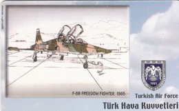 TURKEY - F- 5B Freedom Fighter 1965- (Aircraft) , Tirage 200,000 , 50 Unit ,used - Turquie