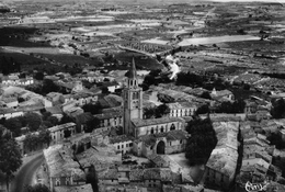 MONTAGNAC - Vue Aérienne Du Centre Du Village Et L'Eglise - Montagnac