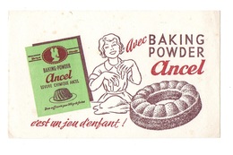 Buvard C'est Un Jeu D'enfant Avec Baking Powder Ancel - Cake & Candy
