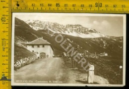 Sondrio  Stelvio IIIa. Cantoniera (piccole Spellature Sul Retro) - Sondrio