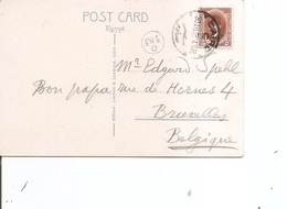 Egypte ( CP De 1925 Du Caire Vers La Belgique à Voir) - Covers & Documents