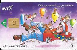 CARTE-PUCE-GB-Gem2-1998-CHRISMAST -PUZZLE N°3/4-Utilisé- TBE - Noel