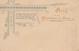 AK Gruss Aus Dem Wohlthätigkeits-Bazar - Gedicht - Humor - Ca. 1900 (45468) - Saluti Da.../ Gruss Aus...