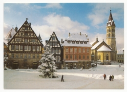 Schwäbisch Gmünd - Oberer Marktplatz Mit Münster U. Johanniskirche - Schwaebisch Gmünd